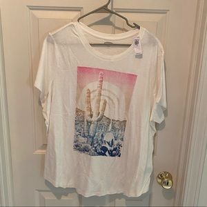 Old Navy cactus graphic tee